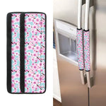 Sakura Cherry Blossom Pattern Print Refrigerator Handle Covers