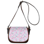 Sakura Cherry Blossom Pattern Print Saddle Bag