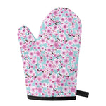 Sakura Cherry Blossom Pattern Print Single Oven Mitt