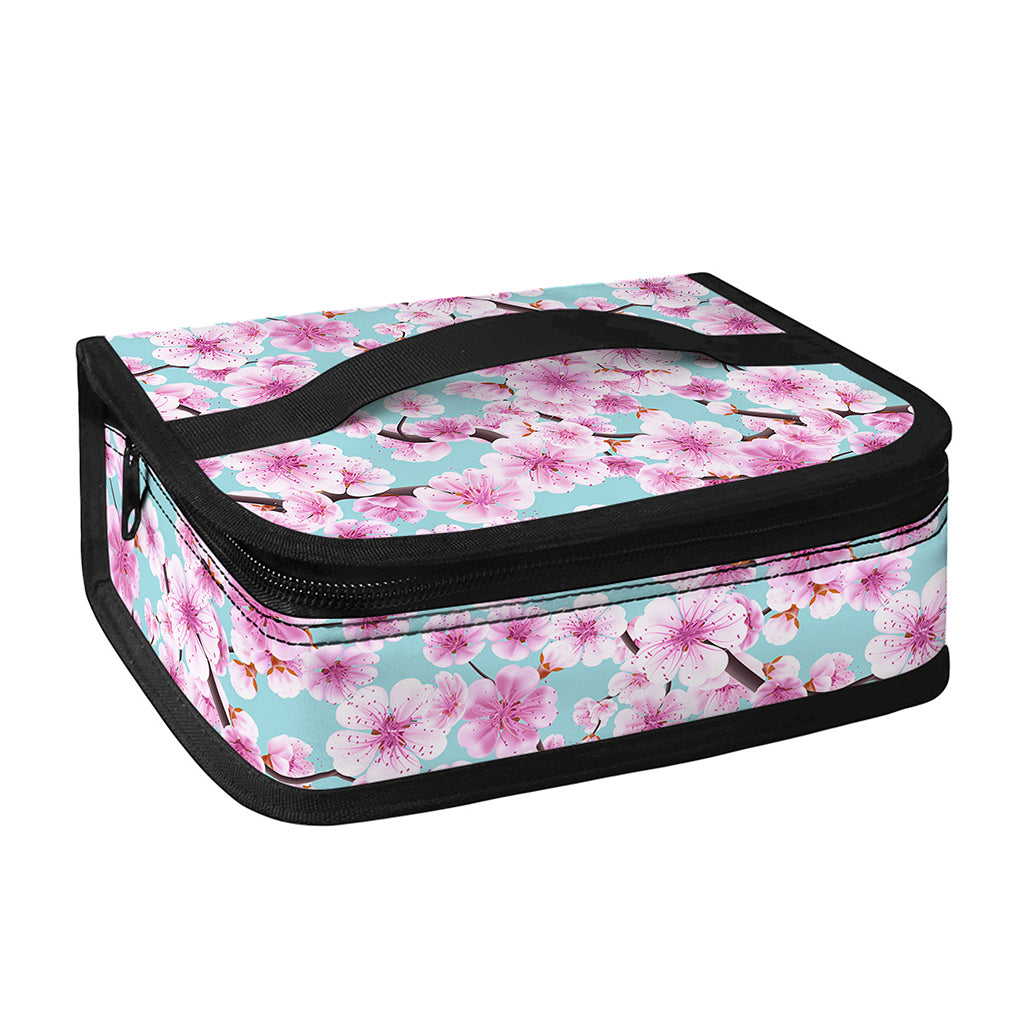 Sakura Cherry Blossom Pattern Print Small Lunch Bag