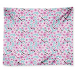 Sakura Cherry Blossom Pattern Print Tapestry