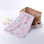Sakura Cherry Blossom Pattern Print Towel