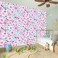 Sakura Cherry Blossom Pattern Print Wall Sticker