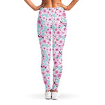 Sakura Cherry Blossom Pattern Print Women's Leggings