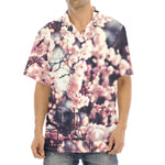Sakura Cherry Blossom Print Aloha Shirt