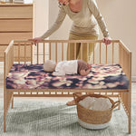 Sakura Cherry Blossom Print Baby Crib Sheet