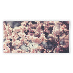 Sakura Cherry Blossom Print Beach Towel