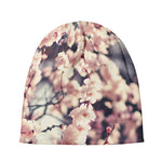 Sakura Cherry Blossom Print Beanie