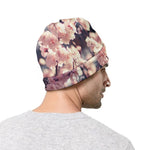 Sakura Cherry Blossom Print Beanie