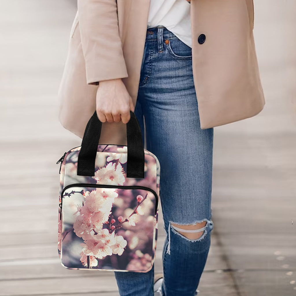 Sakura Cherry Blossom Print Bible Tote Bag