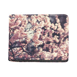 Sakura Cherry Blossom Print Bifold Wallet