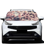 Sakura Cherry Blossom Print Car Windshield Snow Cover