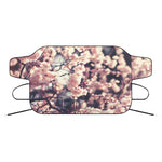 Sakura Cherry Blossom Print Car Windshield Snow Cover