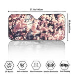 Sakura Cherry Blossom Print Car Windshield Sun Shade