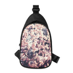 Sakura Cherry Blossom Print Chest Bag