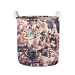 Sakura Cherry Blossom Print Collapsible Laundry Basket