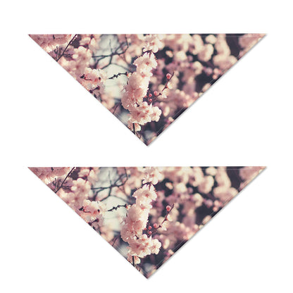 Sakura Cherry Blossom Print Dog Bandana
