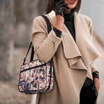 Sakura Cherry Blossom Print Double Strap Bible Bag