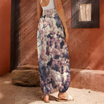 Sakura Cherry Blossom Print Harem Pants