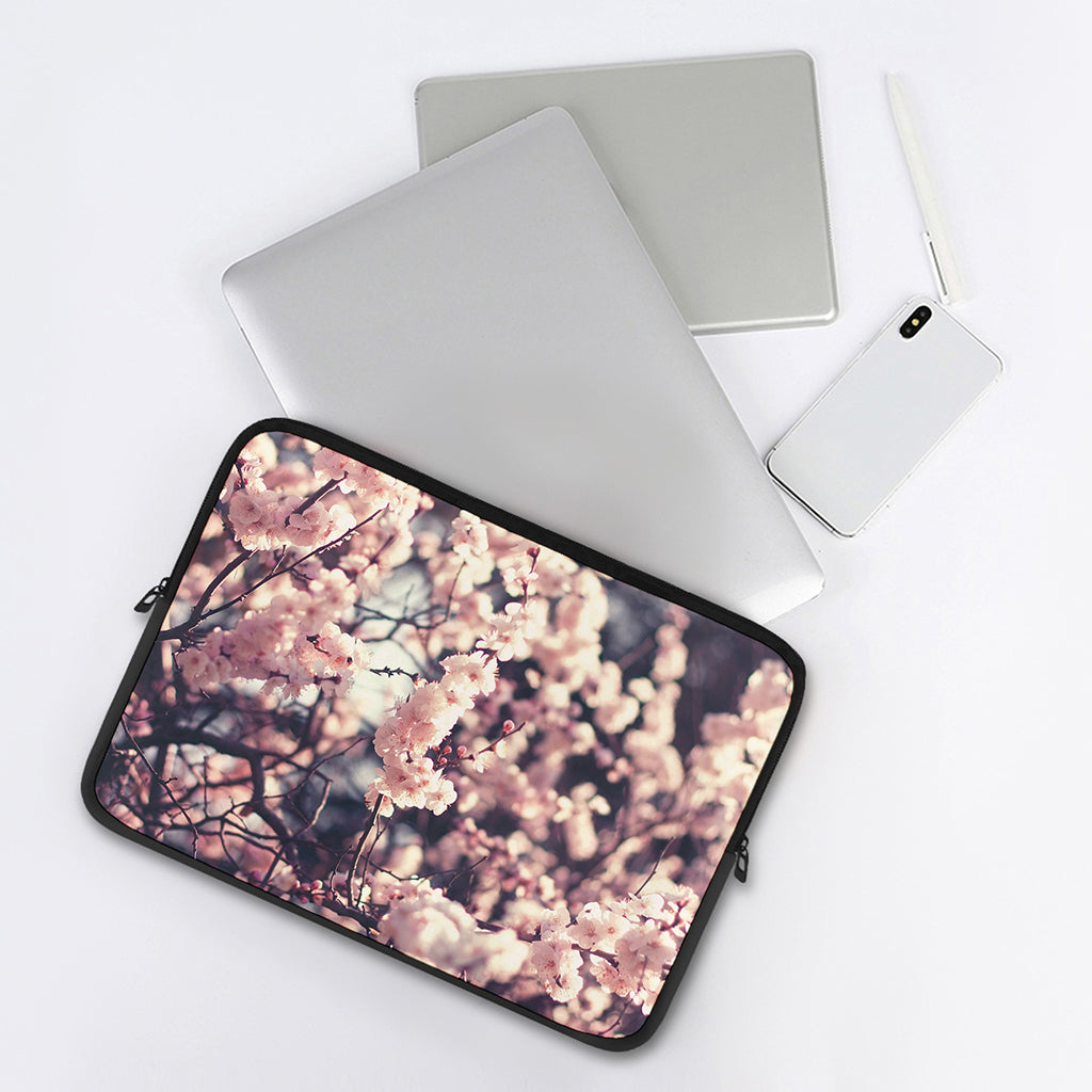 Sakura Cherry Blossom Print Laptop Sleeve