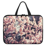 Sakura Cherry Blossom Print Laptop Sleeve With Handle