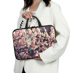 Sakura Cherry Blossom Print Laptop Sleeve With Handle