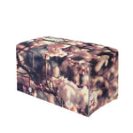 Sakura Cherry Blossom Print Leather Tissue Box Cover