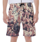Sakura Cherry Blossom Print Men's Beach Shorts