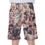 Sakura Cherry Blossom Print Men's Beach Shorts