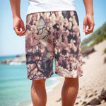 Sakura Cherry Blossom Print Men's Cargo Shorts