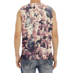 Sakura Cherry Blossom Print Men's Fitness Tank Top