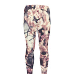 Sakura Cherry Blossom Print Men's leggings