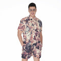 Sakura Cherry Blossom Print Men's Romper