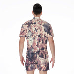 Sakura Cherry Blossom Print Men's Rompers