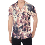 Sakura Cherry Blossom Print Men's Shirt