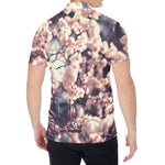 Sakura Cherry Blossom Print Men's Shirt
