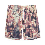 Sakura Cherry Blossom Print Men's Sports Shorts