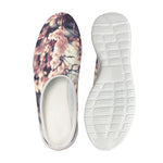 Sakura Cherry Blossom Print Mesh Casual Shoes