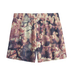 Sakura Cherry Blossom Print Mesh Shorts