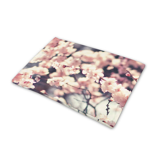 Sakura Cherry Blossom Print Pet Cooling Mat Cover
