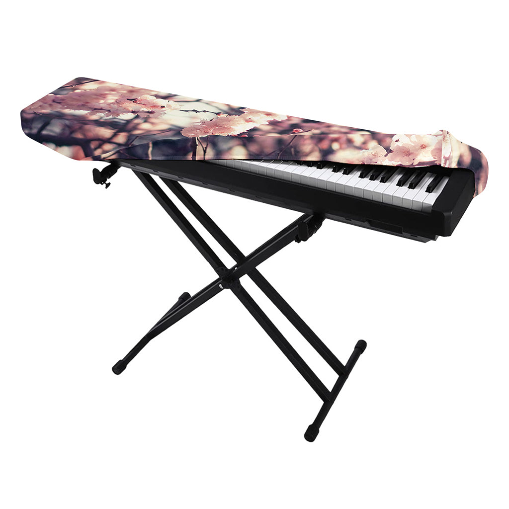 Sakura Cherry Blossom Print Piano Keyboard Cover