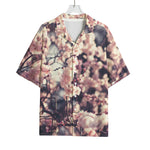 Sakura Cherry Blossom Print Rayon Hawaiian Shirt