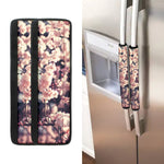 Sakura Cherry Blossom Print Refrigerator Handle Covers