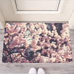 Sakura Cherry Blossom Print Rubber Doormat