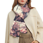 Sakura Cherry Blossom Print Scarf
