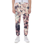 Sakura Cherry Blossom Print Scuba Joggers