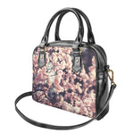 Sakura Cherry Blossom Print Shoulder Handbag