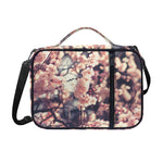 Sakura Cherry Blossom Print Shoulder Strap Bible Bag