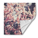Sakura Cherry Blossom Print Silk Bandana
