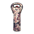 Sakura Cherry Blossom Print Single Neoprene Wine Tote